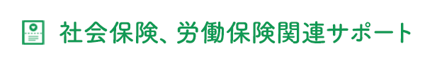 社会保険・労働保険関連サポート